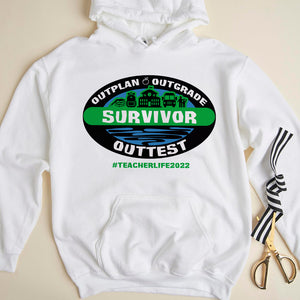 Outplan Outgrade Outtest - Personalized Shirts - Gift For Teacher - Shirts - GoDuckee