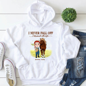 I Never Fall Off I Dismount With Style Shirt Hoodie Sweatshirt - Shirts - GoDuckee