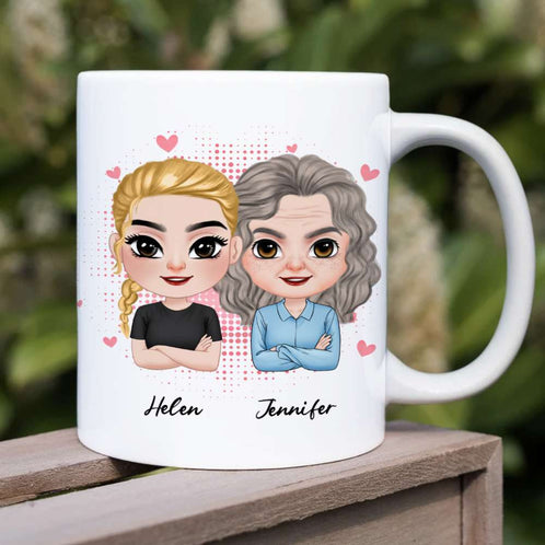 I Love You More, Personalized Mug, Gift For Mother's Day - Coffee Mug - GoDuckee