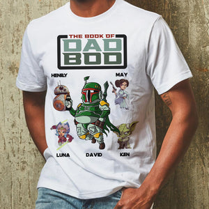 Personalized Dad Shirt - The Book Of Dada Fatt - Gifts For Dad - Shirts - GoDuckee