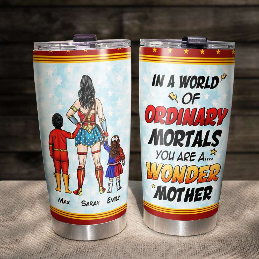 Mother's Day Personalized Tumbler 02HUHN240323TM - Tumbler Cup - GoDuckee