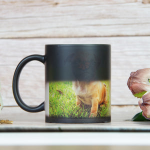 Custom Photo Magic Mug, Gift For Dog Lovers - Magic Mug - GoDuckee