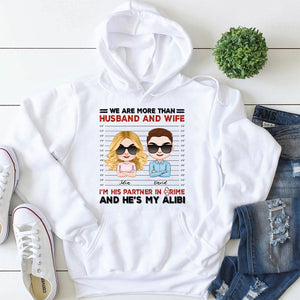 We Are More Than Husband And Wife, Personalized Shirt, Gift For Couple - Shirts - GoDuckee