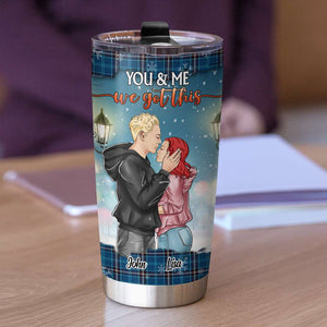 I Would Find You Sooner So That I Could Love You Longer, Personalized Couple Tumbler, Christmas Gift - Tumbler Cup - GoDuckee