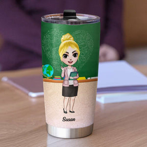 It's A Good Day To Teach Tiny Humans - Personalized Tumbler Cup - Gift For Teacher - Tumbler Cup - GoDuckee