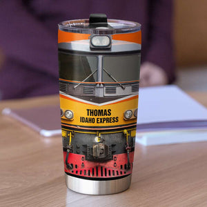 Railroader Tumbler - Personalized Tumbler Cup - Tumbler Cup - GoDuckee