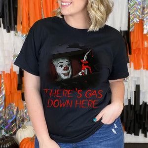 There's Gas Down Here, Personalized Halloween Rising Gas Prices Shirt - Shirts - GoDuckee