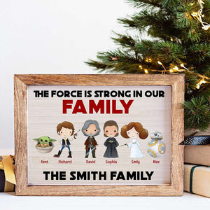 Family It Is Strong In This Family, Personalized Canvas Print - Poster & Canvas - GoDuckee