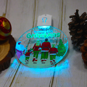 Personalized Grinchmas Family Ornament, Christmas Tree Decor - Ornament - GoDuckee