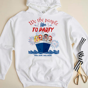 Cruising We The People Like To Party - Personalized Shirts - Shirts - GoDuckee