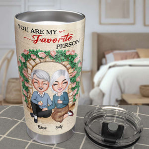 It's Great To Find That One Special Person I Can Annoy For The Rest Of My Life, Anniversary Couple Personalized Tumbler Gift - Tumbler Cup - GoDuckee