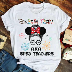 Personalized Custome Gifts Shirt Ideas For Teacher Dream Team AKA - Custom Shirts - Shirts - GoDuckee