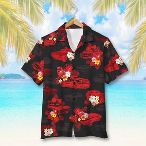 Custom Muscle Car Hawaiian Shirt, Aloha Shirt, Gift For Car Lovers - Hawaiian Shirts - GoDuckee