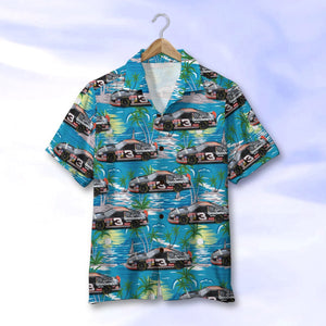 Custom Racing Photo Hawaiian Shirt, Beach Pattern, Summer Gift 1 - Hawaiian Shirts - GoDuckee