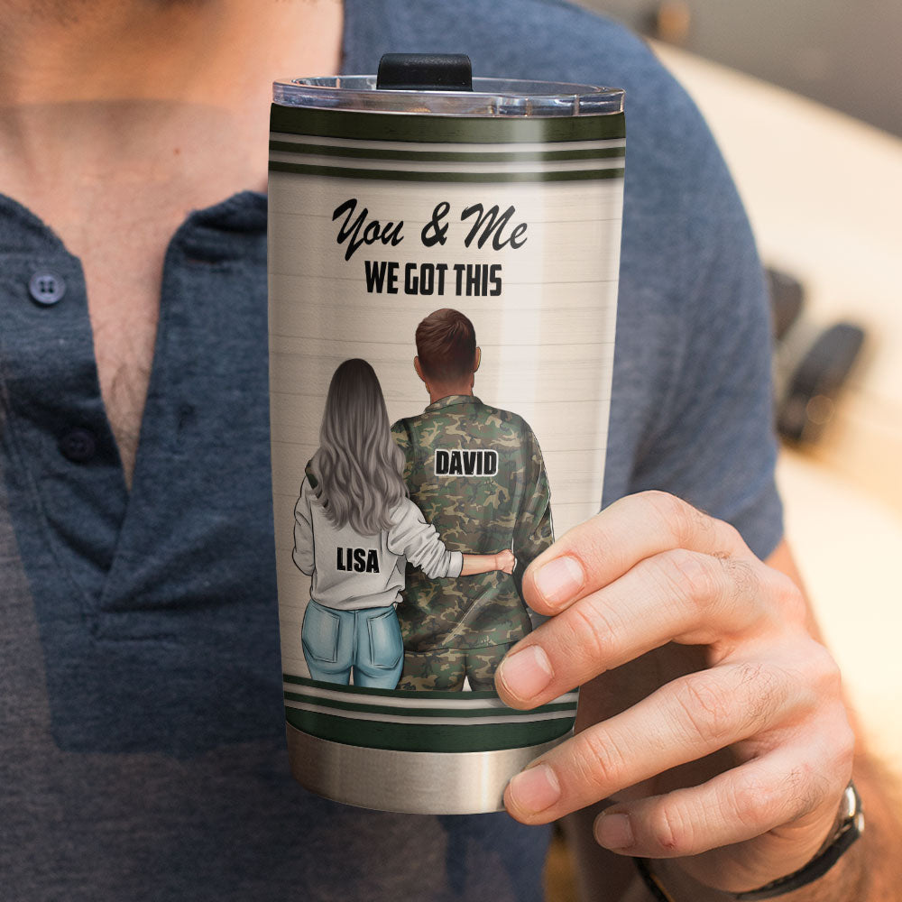 Personalized Hunting Bullet Tumbler - I Am A - GoDuckee