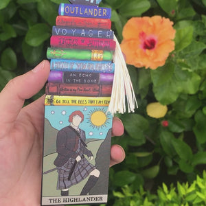 Personalized Outlander Bookmark Gift For Book Lover 2 - Go Tell The Bees That I Am Gone