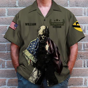 We The People Personalized Veteran Shirt and Men Shorts, Custom Military Unit - Hawaiian Shirts - GoDuckee