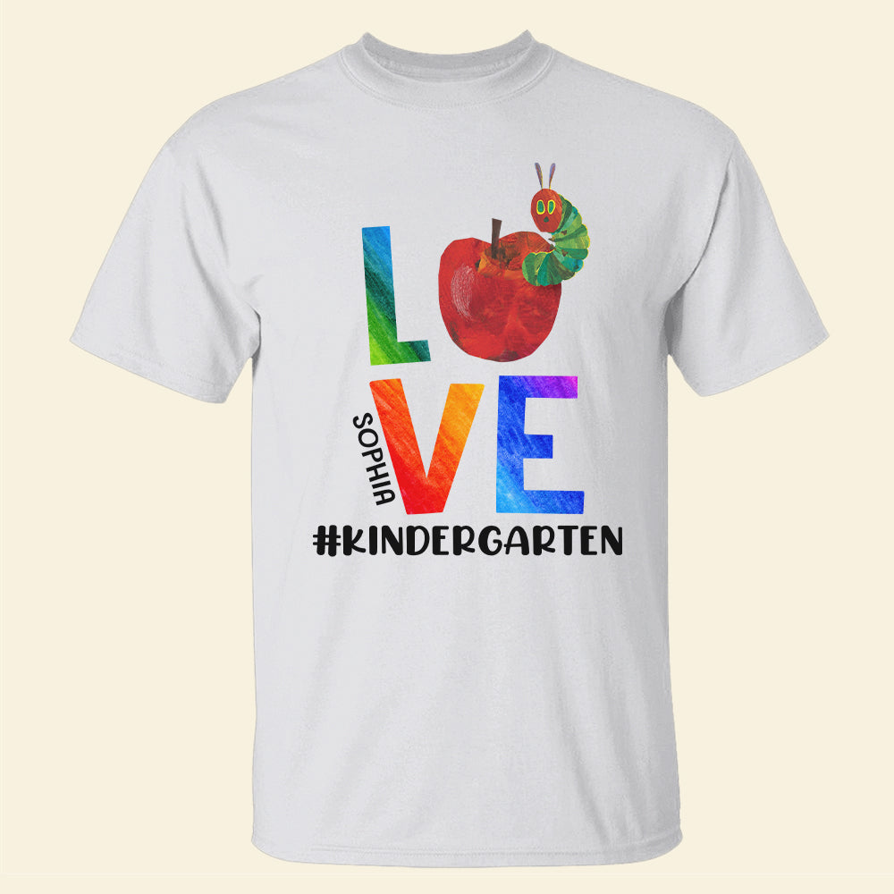 Love Personalized Back To School Shirt Gift For Kids - Shirts - GoDuckee