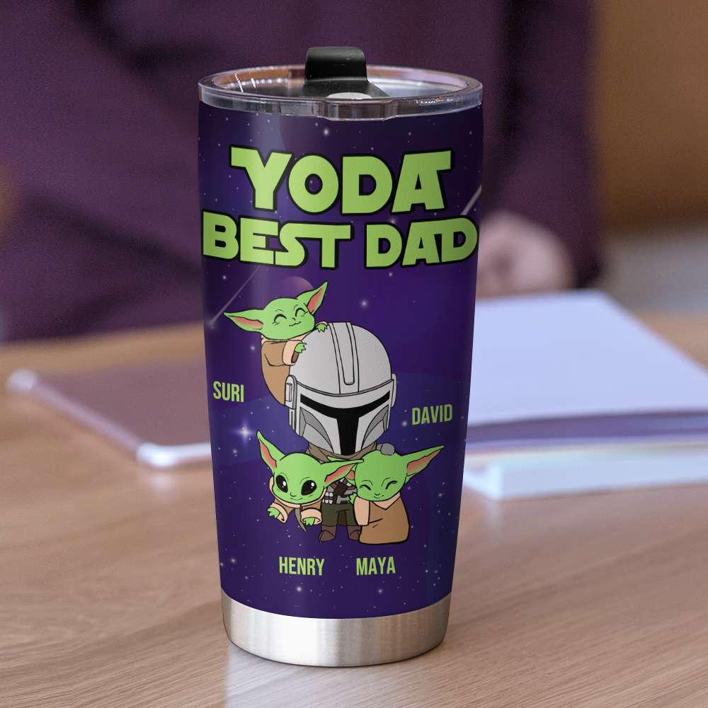 You Are Our Super Dad Personalized S. M. Tumbler Cup Gift For Dad - GoDuckee