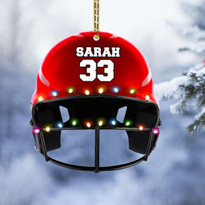 Softball Gear - Personalized Christmas Ornament - Gift for Softball Lovers - Ornament - GoDuckee