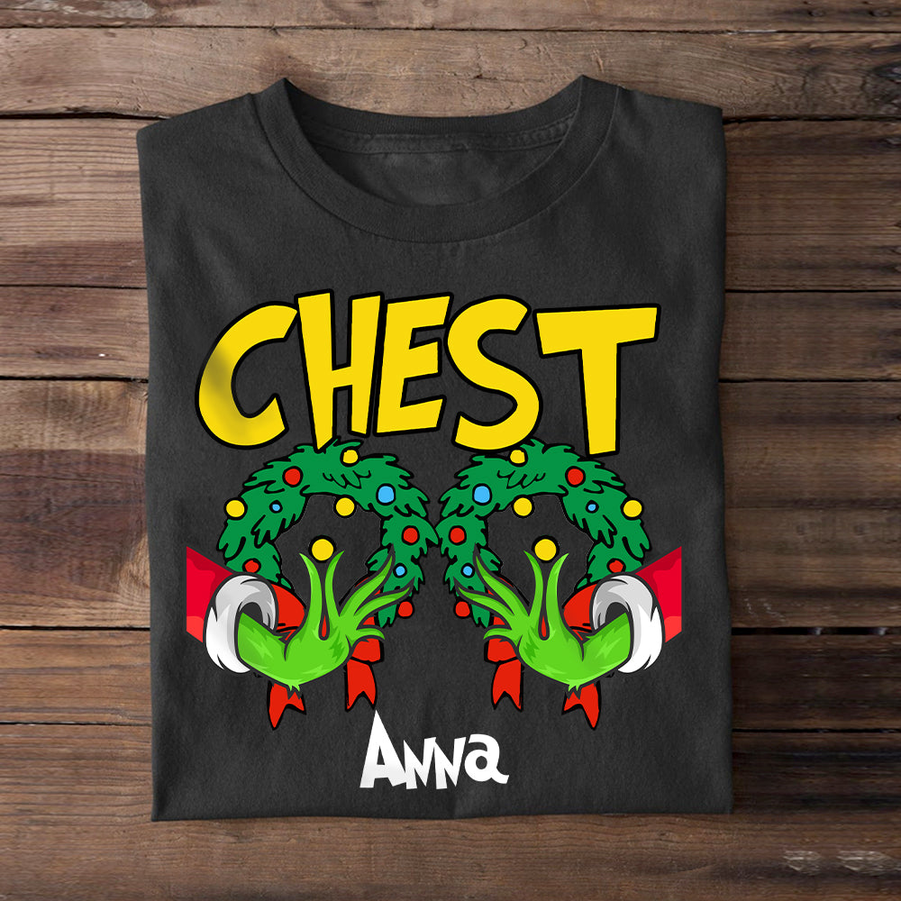 Personalized Christmas Couple Shirt, Christmas Gift For Couple - Shirts - GoDuckee