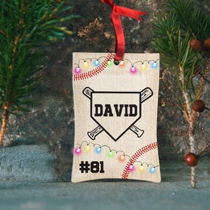 Baseball Seed - Personalized Christmas Ornament - Ornament - GoDuckee