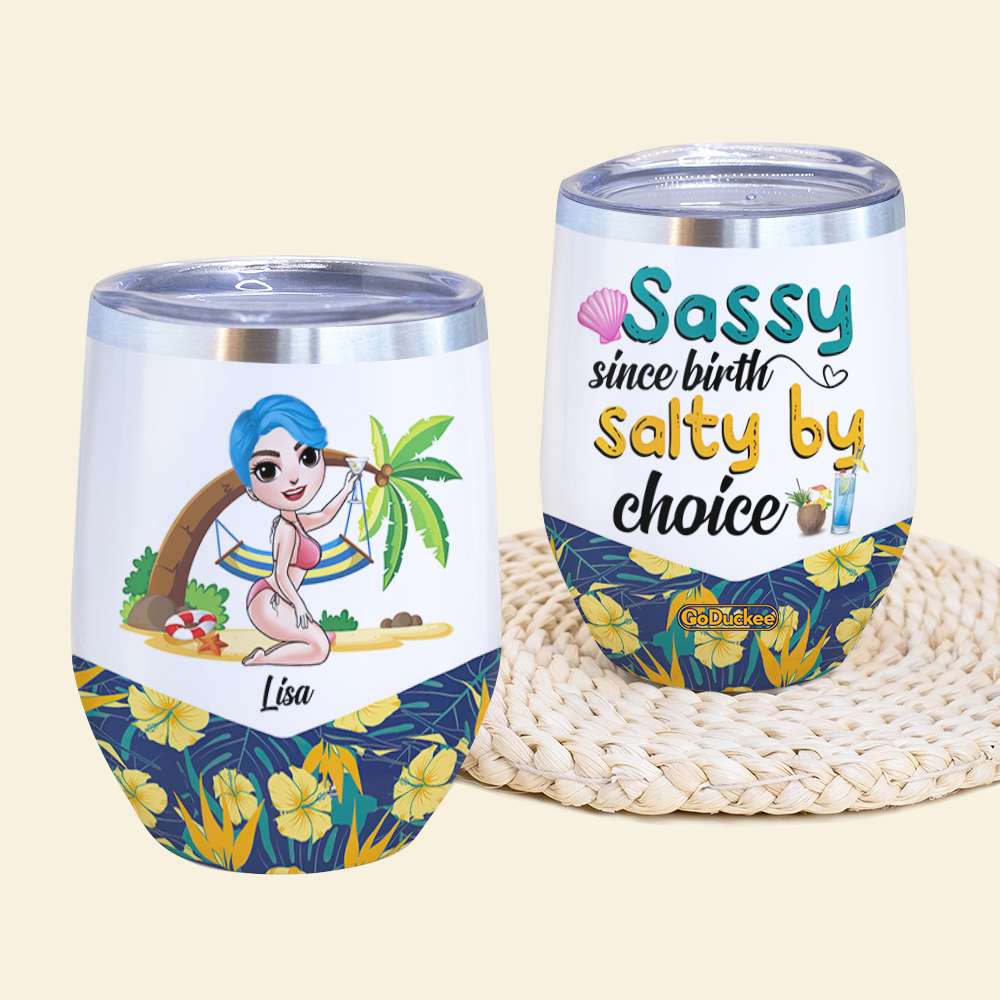 Sassy Insulated Wine Tumblers