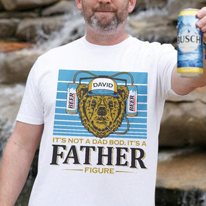 Not A Bear Dad Bod Personalized Beer Shirt - Father's Day Gift For Bear Dad - Shirts - GoDuckee