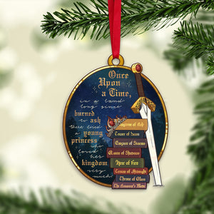 Personalized Book Ornament, Christmas Tree Decor - Ornament - GoDuckee