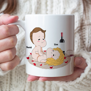 You Are My Handsome King Personalized Mug, Couple Gift - Coffee Mug - GoDuckee