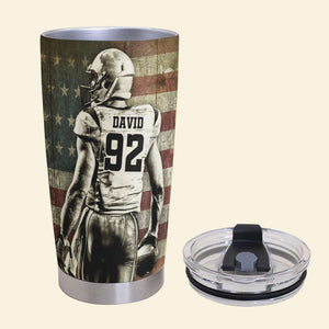 Personalized American Football Tumbler - I Don’t Know How I’m Going To Win I Just Know I’m Not Going To Lose - Tumbler Cup - GoDuckee