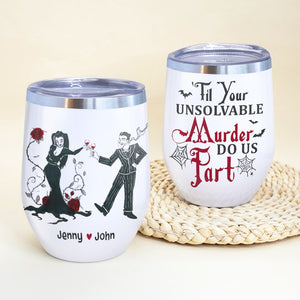 Horror Couple TZ-JBEG-01BHTN120123 Personalized Wine Tumbler - Wine Tumbler - GoDuckee