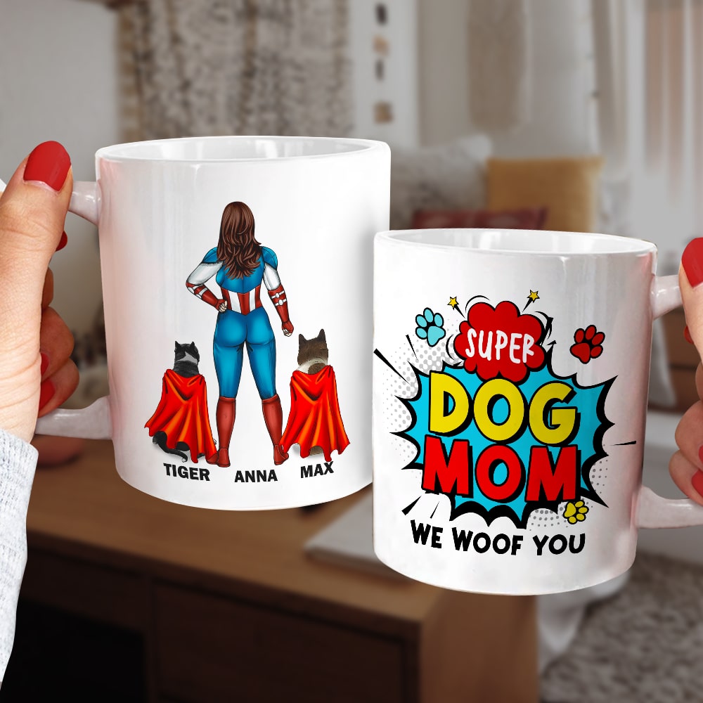 Dog Mom DR-WHM-03NATN210423TM-02 Personalized Coffee Mug - Coffee Mug - GoDuckee