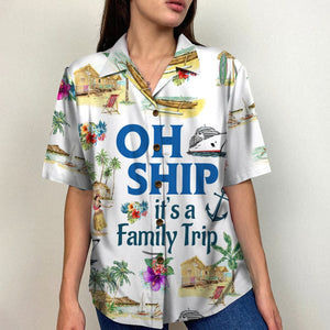 Not All Who Wander Are Lost Personalized Cruising Hawaiian Shirt Gift For Couple, Family, Friends - Hawaiian Shirts - GoDuckee