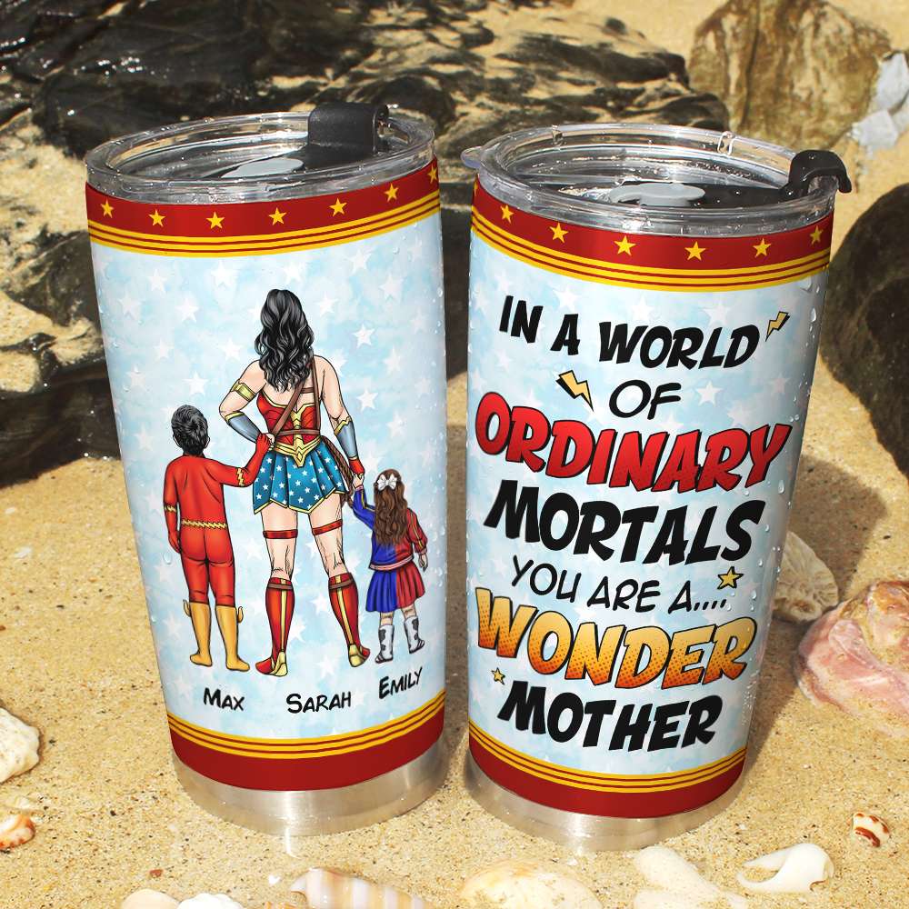 Mother's Day Personalized Tumbler 02HUHN240323TM - Tumbler Cup - GoDuckee