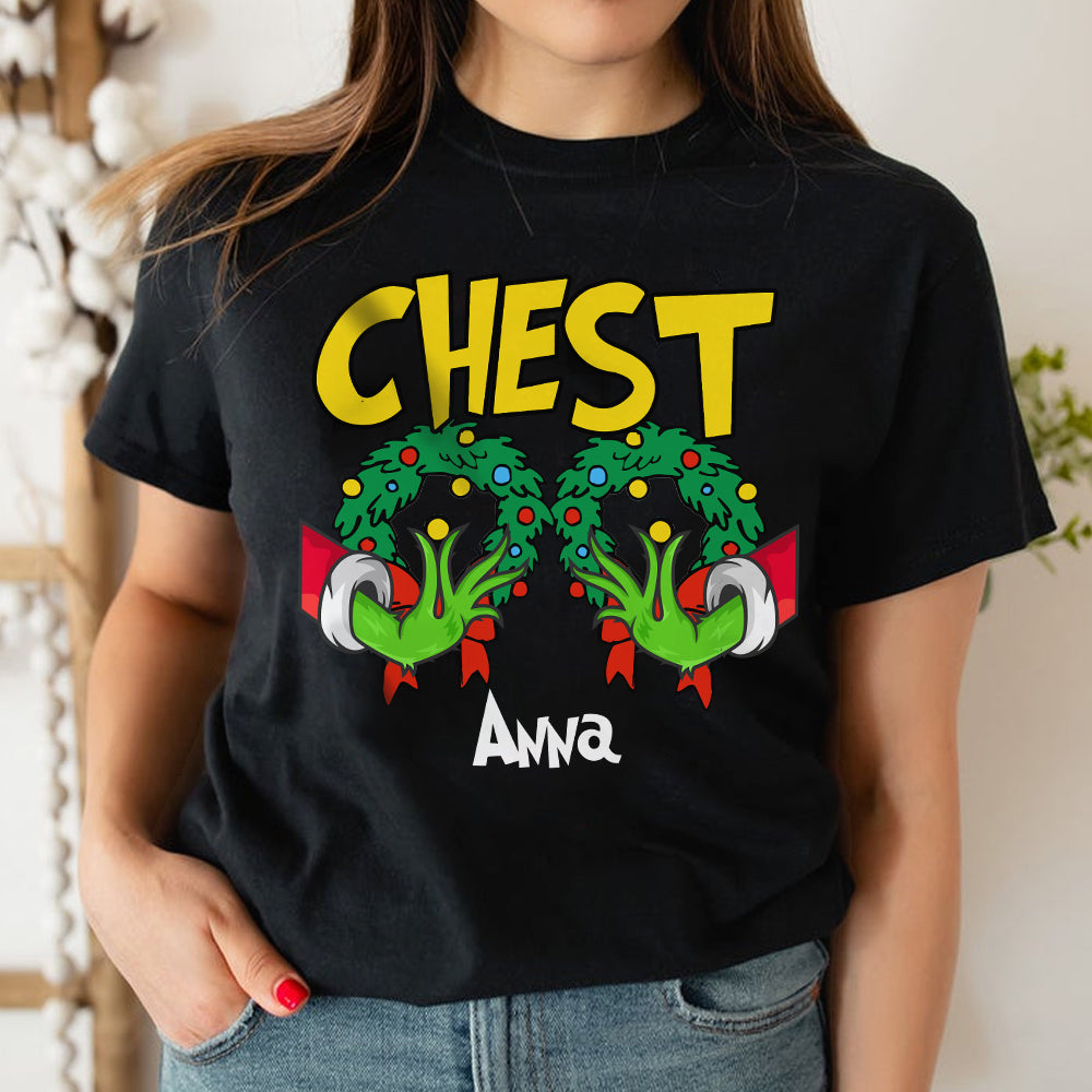 Personalized Christmas Couple Shirt, Christmas Gift For Couple - Shirts - GoDuckee