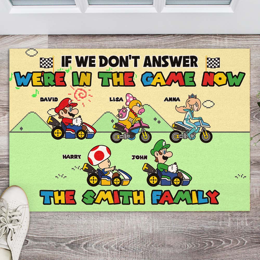 Family Play Game 02BHHI140223 Doormat - Doormat - GoDuckee