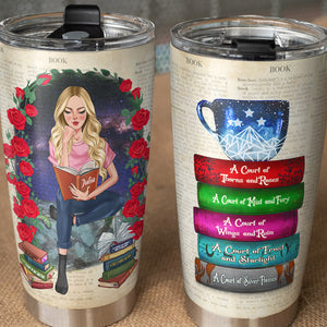 Personalized ACOTAR Tumbler Cup - Sarah J.Maas A Court of Thorns and Roses Novel Lover - Tumbler Cup - GoDuckee