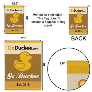 Cruising Merry Ducking Christmas Personalized Flag - Flag - GoDuckee