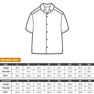 Gym Hawaiian Shirt - Custom Name - Barbell Pattern - Hawaiian Shirts - GoDuckee