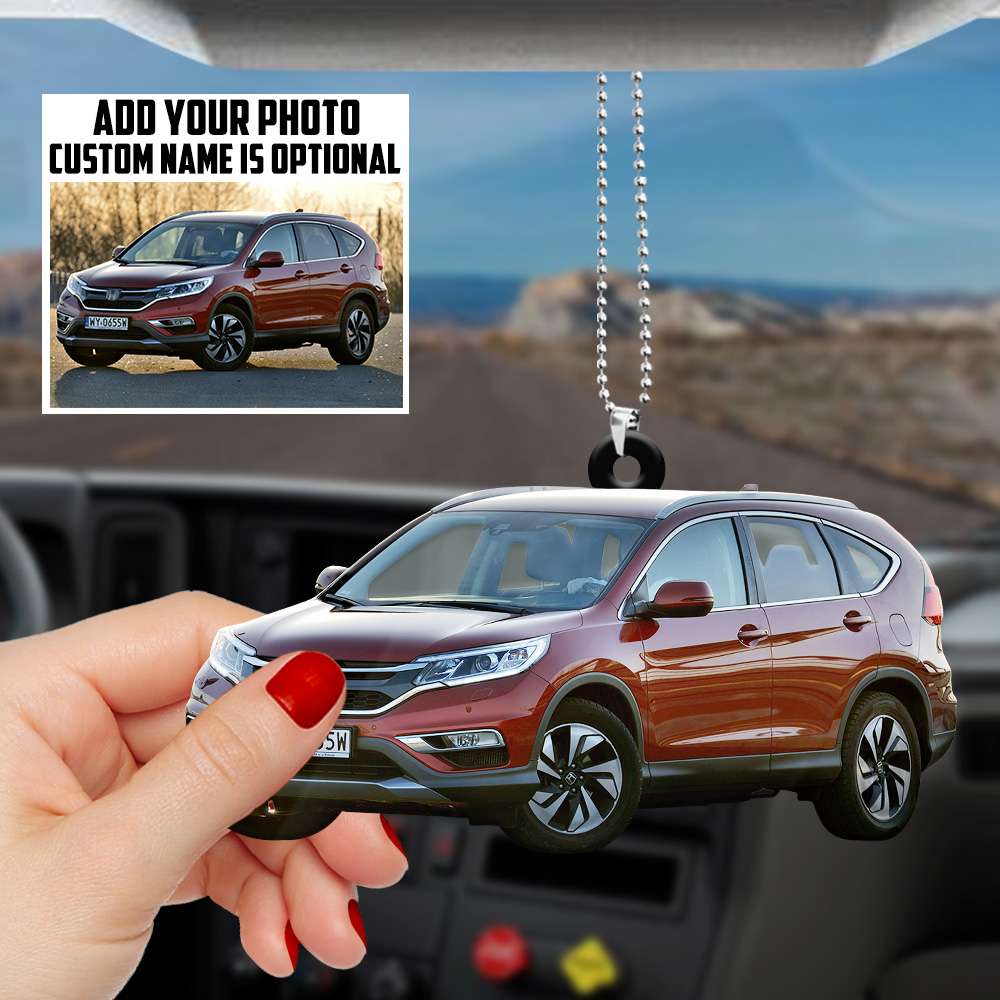 Honda CR-V Personalized Flat Car Ornament - Ornament - GoDuckee