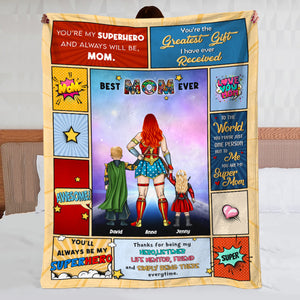 Mother's Day 03SNLI300323TM Personalized Blanket - Blanket - GoDuckee