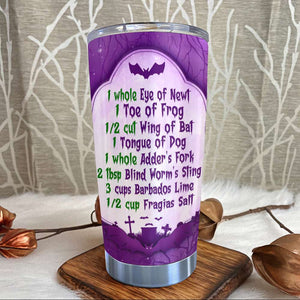 Personalized Witch Sister Tumbler, Besties Friends, One whole eye of newt 1 toe of frog - Tumbler Cup - GoDuckee