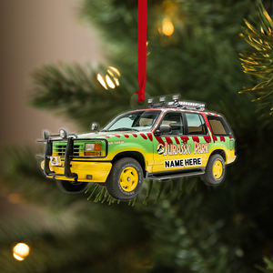 Personalized Famous Movie Car Ornament, Christmas Gift For Car Lovers - Ornament - GoDuckee