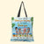 Personalized Beach Friends Tote Bag - It Doesn't Matter Where You Are Going - Friends sitting together - Tote Bag - GoDuckee