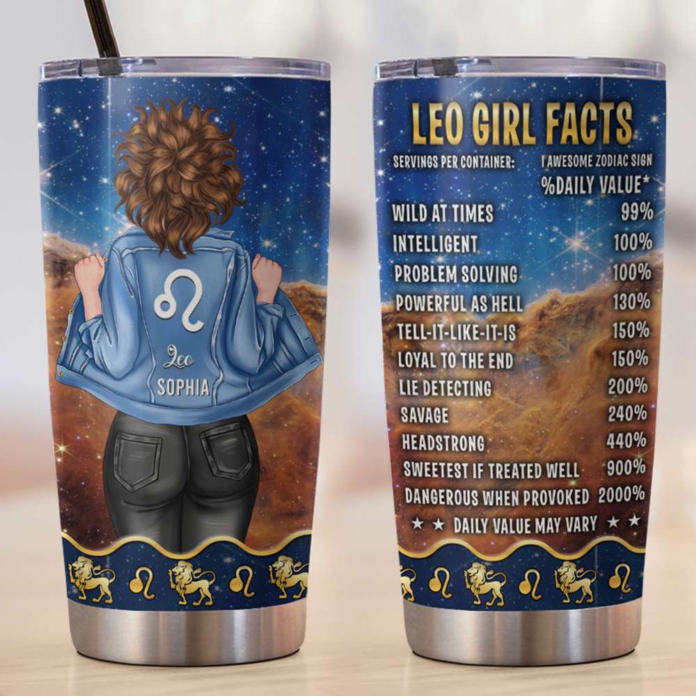 TB2468 INITIAL LEOPARD TUMBLER – girliegirloriginals