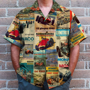 Formula One Hawaiian Shirt, Aloha Shirt - Hawaiian Shirts - GoDuckee