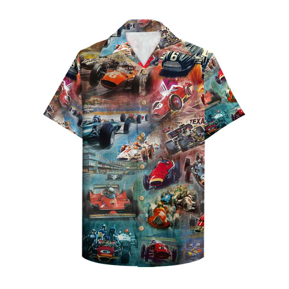 Formula One 2 Hawaii Shirt - Hawaiian Shirts - GoDuckee