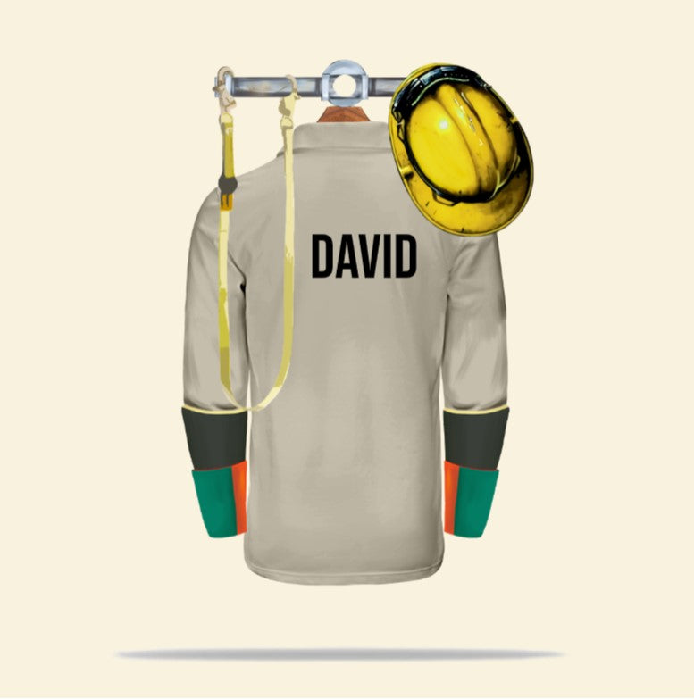 Lineman's Uniform - Personalized Christmas Ornament - Christmas Gift For Lineman - Ornament - GoDuckee