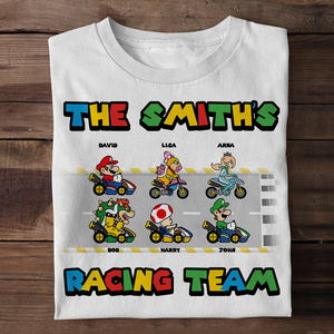 Kart Racing Family - Racing Team Personalized Shirt - Shirts - GoDuckee
